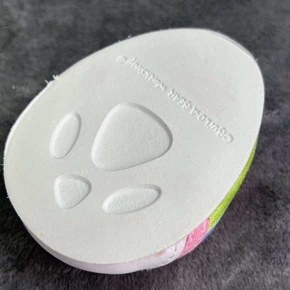 Build a Bear Rainbow Sneaker Maryjane Single Shoe ONLY Pastel Pink BAB - Picture 5 of 5